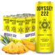 Odyssey 222 - Bebida energética para antes del entrenamiento, 222 mg de cafeína, bebidas energéticas empaque 12 unidades