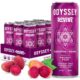 Odyssey Revive - Bebida de hidratación espumosa con L de teanina, electrolitos, bebidas energéticas naturales sin cafeína, empaque 12 unidades