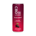 Bebida Cbd Gasificada sabor Cereza negra empaque 12 unidades